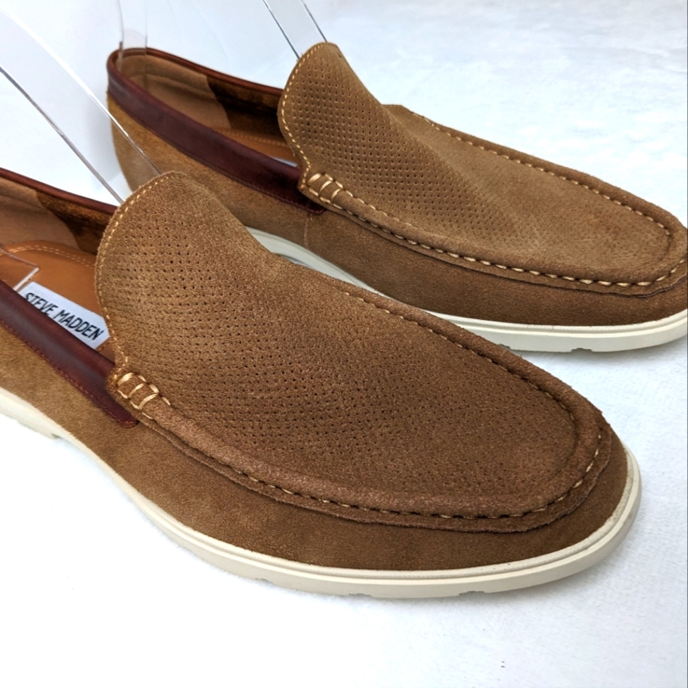 STEVE MADDEN Maclin Leather Loafers